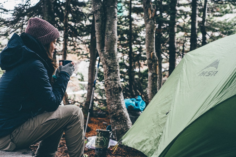 how to keep your tent warm